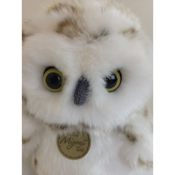 Aurora World Miyoni Tots Snowy Owl Cute Adorable Plush Stuffed Animal Toy 9" - Picture 4 of 10